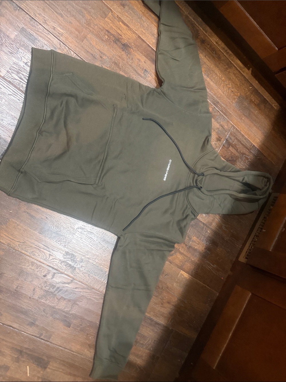 Gymreapers Green Hooded Sweatshirt size small NEW